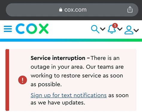 Note Cox cannot undo or remove a "lock out" in process. . Cox omaha outage